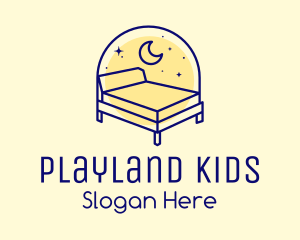 Starry Night Bed logo design