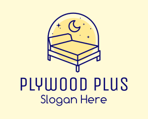 Starry Night Bed logo design