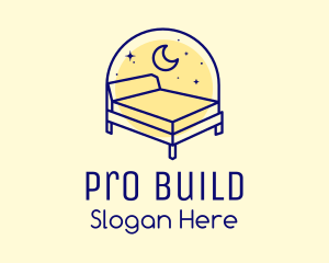 Starry Night Bed logo design