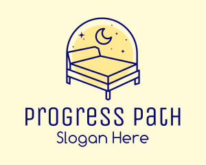 Starry Night Bed logo design