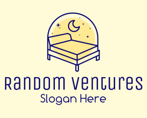 Starry Night Bed logo design