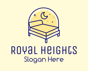 Starry Night Bed logo design