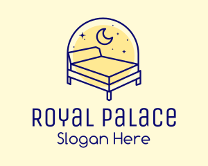 Starry Night Bed logo design