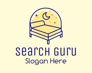 Starry Night Bed logo design