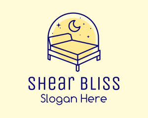 Starry Night Bed logo design