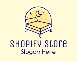 Starry Night Bed logo design