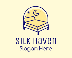 Starry Night Bed logo design