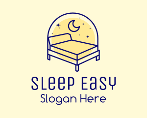 Starry Night Bed logo design