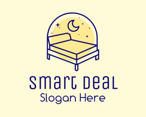 Starry Night Bed logo design