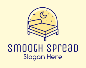 Starry Night Bed logo design