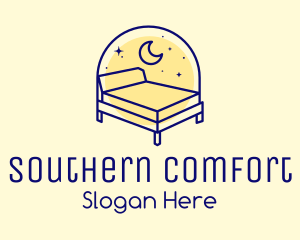 Starry Night Bed logo design