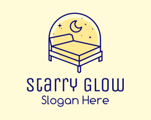 Starry Night Bed logo design