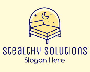 Starry Night Bed logo design