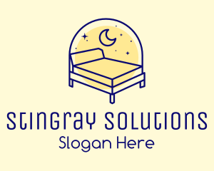 Starry Night Bed logo design