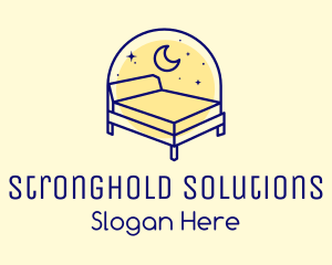 Starry Night Bed logo design