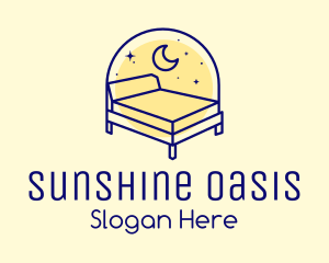 Starry Night Bed logo design