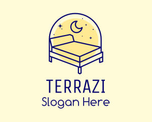 Starry Night Bed logo design