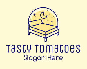 Starry Night Bed logo design