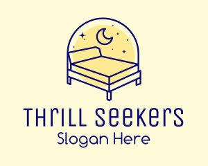 Starry Night Bed logo design