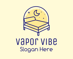 Starry Night Bed logo design