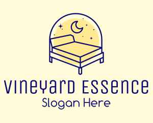 Starry Night Bed logo design