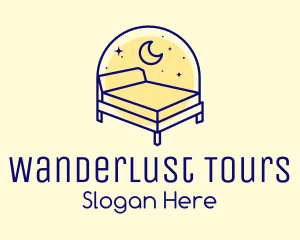 Starry Night Bed logo design