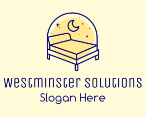 Starry Night Bed logo design