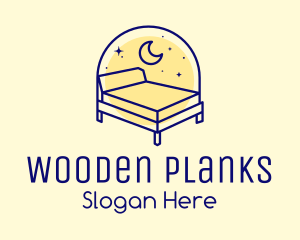 Starry Night Bed logo design