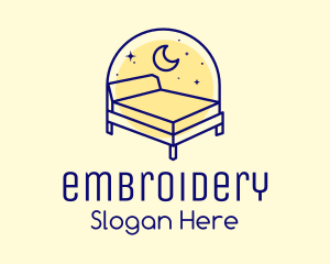 Starry Night Bed logo design