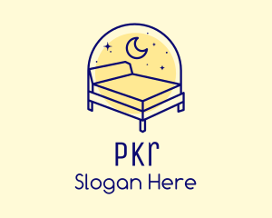 Starry Night Bed logo design