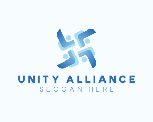 Union - Cooperative Team People logo design