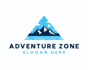 Mountain Lake Adventure logo design