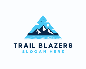 Mountain Lake Adventure logo design