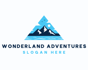 Mountain Lake Adventure logo design