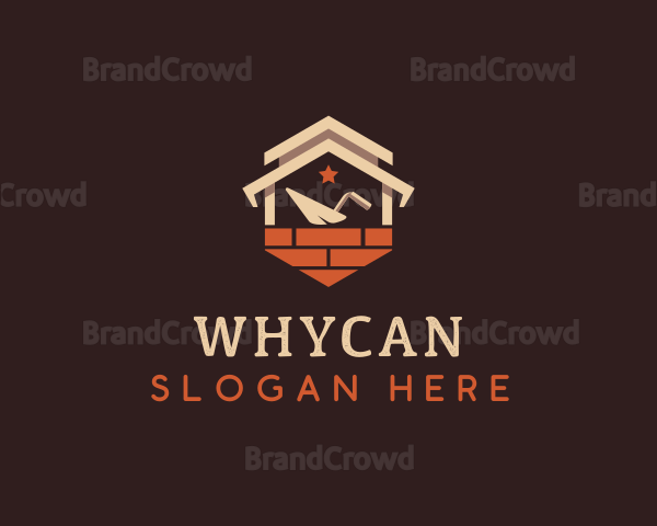 Brick Construction Masonry Logo