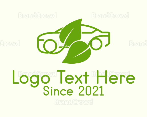 Green Leaf Car Logo