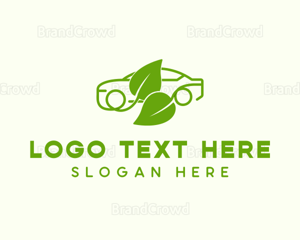 Green Leaf Car Logo