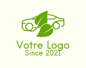 Environment Friendly - Green Leaf Car logo design