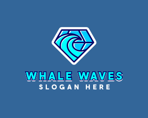 Ocean Waves Resort logo design