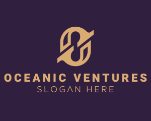 Stylish Deco Business logo design