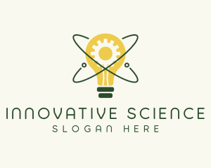 Light Bulb Science logo design