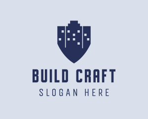 City Building Shield logo design