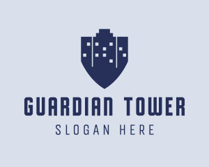 City Building Shield logo design