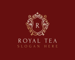  Ornament Royal Shield logo design