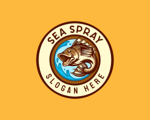 Ocean Fish Market logo design