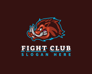 Ufc - Wild Boar Gaming logo design