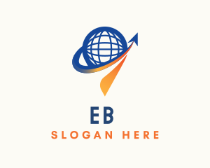Tourism - Travel Globe Pin logo design