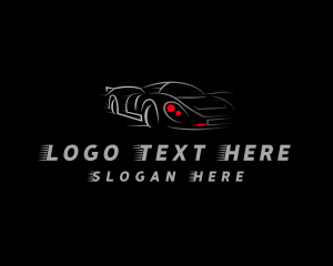 Mobile - Sports Car Race Garage logo design