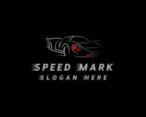 Sports Car Race Garage logo design