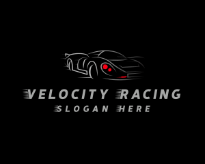 Sports Car Race Garage logo design